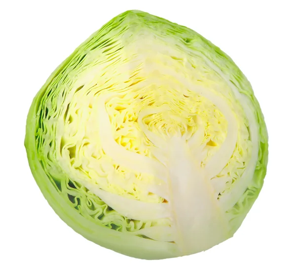Cross of yellow-green cabbage — Stock Photo, Image