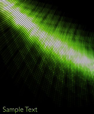 vector groene geometrische tech background.eps10