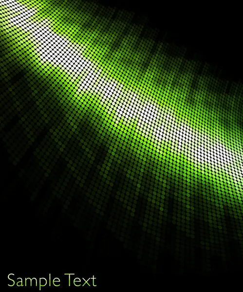 Vector green geometric tech background.EPS10 — Stock Vector
