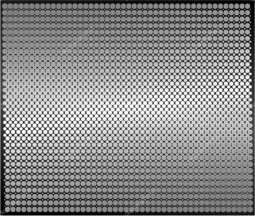 Metal sheet dotted texture Stock Vector by ©cluckva 5522547