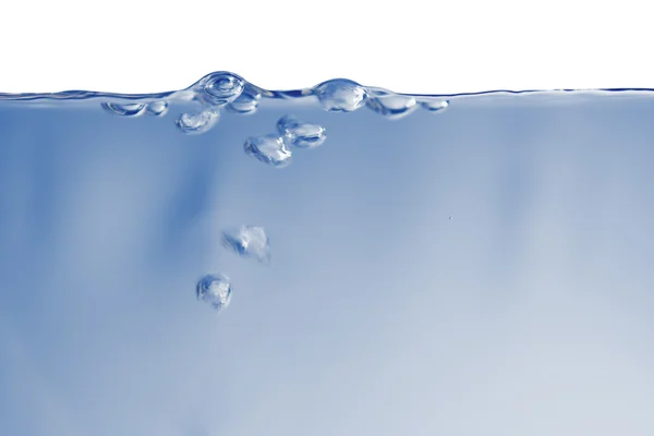 Burbujas en el agua — Stockfoto