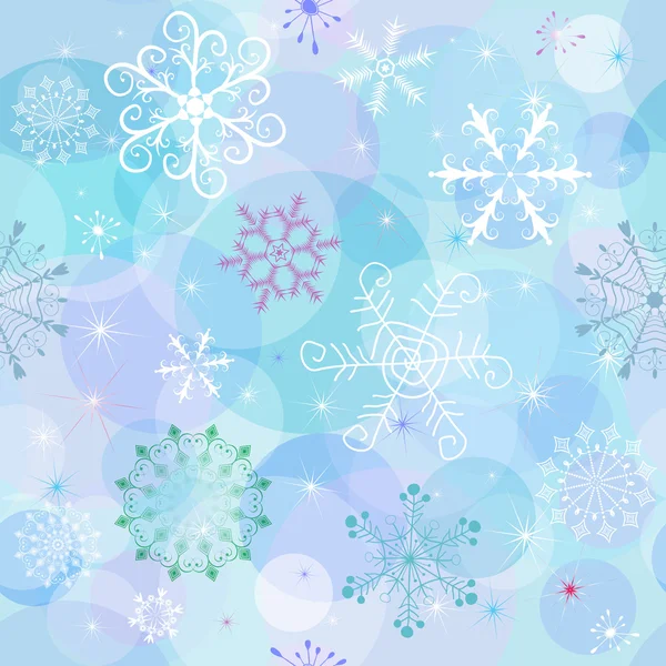 Fond d'écran hiver sans couture — Image vectorielle