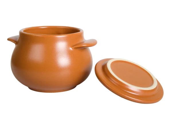 Vaso di ceramica aperto — Foto Stock