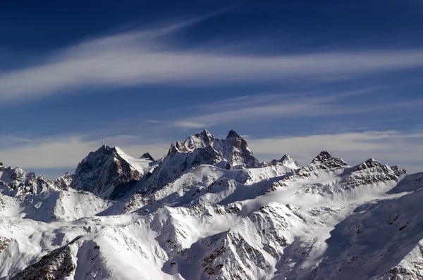 Vue panoramique depuis Elbrus — Photo
