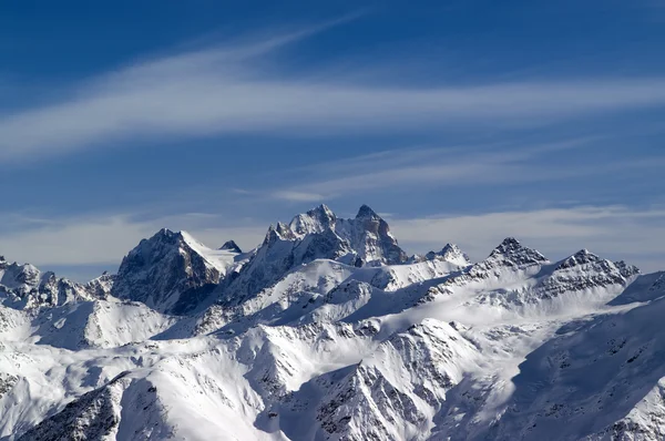 Vista desde Elbrus — Foto de Stock