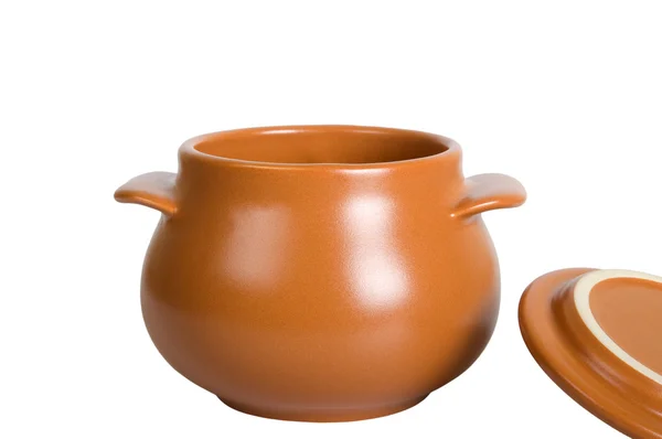 Kitchen ceramic pot — Stock Photo, Image