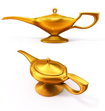 Magic lamp clipart