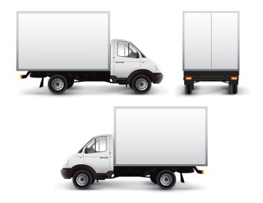 Delivery car clipart