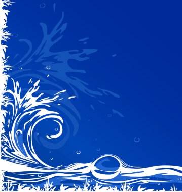 Water background clipart