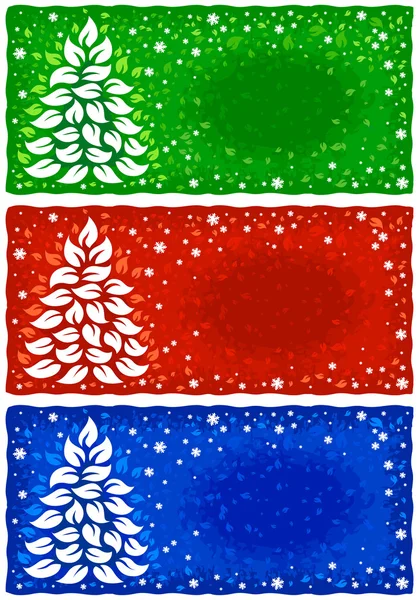Vector christmas background for greeting card — Stock Vector