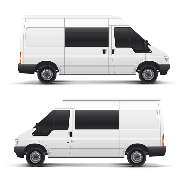 Vecteur blanc auto voiture — Image vectorielle
