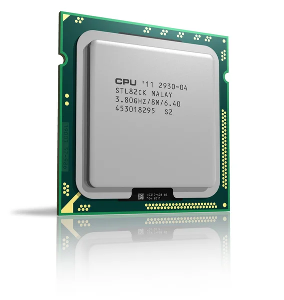 Modernes Multicore-CPU — Stockfoto