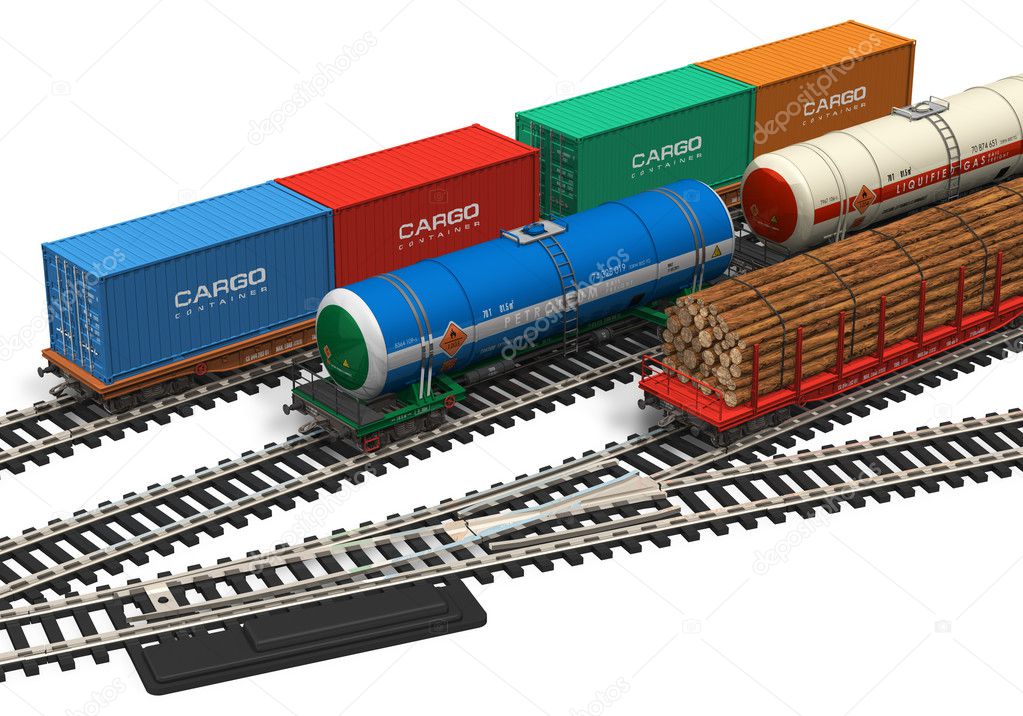 Miniature railroad models