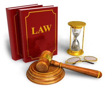 Legal or bidding concept clipart