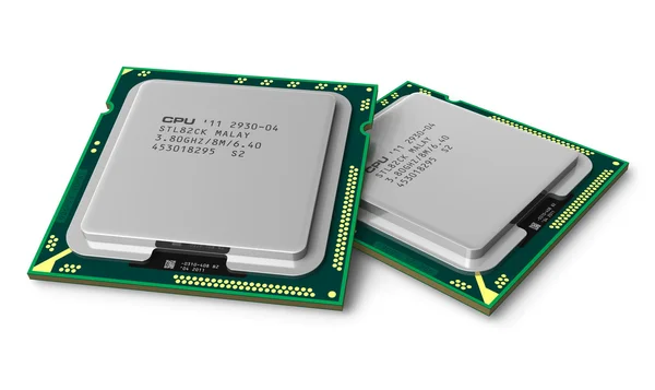Modern LGA processors — Stock Photo, Image