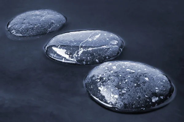 Stones in water — Stock Photo, Image