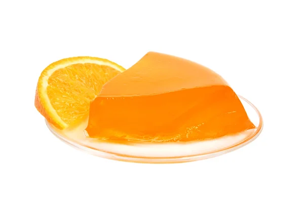 Pomarańczowa galaretka — Zdjęcie stockowe