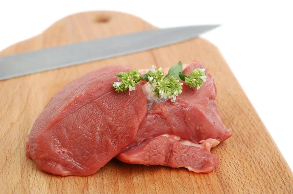 Ruwe rundvlees — Stockfoto