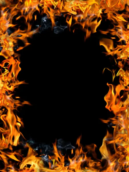たき火フレーム — ストック写真