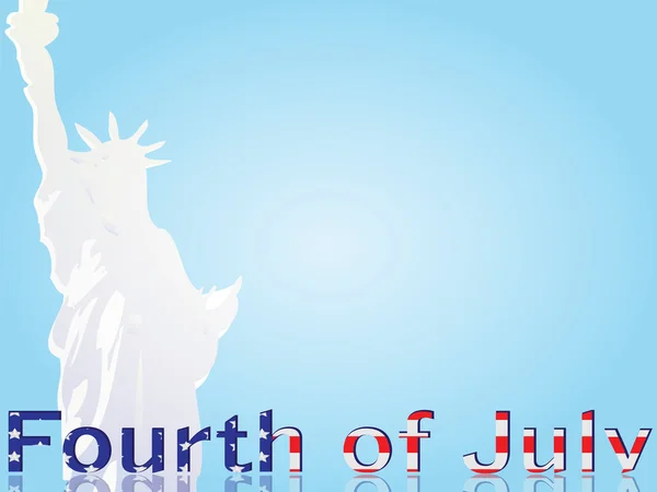 Fourth July — Stock Vector