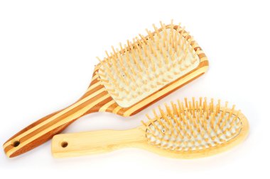 Wooden combs clipart