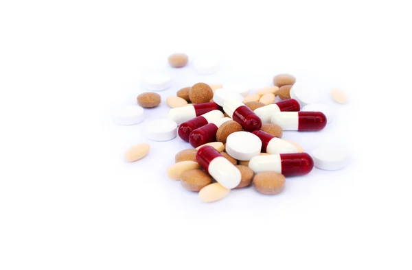 Medizinische Pillen und Tabletten — Stockfoto