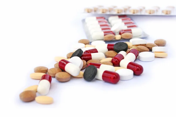 Medical pills and tablets — Stock Photo, Image
