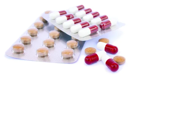 Pilules et comprimés médicaux — Photo
