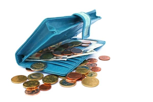 Money in wallet — Stock Photo, Image