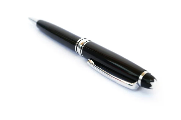 Чёрная ручка — стоковое фото