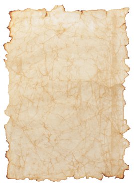 Aged paper clipart