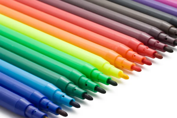 Soft tip pens — Stock Photo, Image