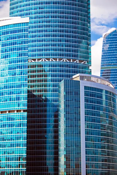 国際ビジネスセンターの超高層ビル — ストック写真