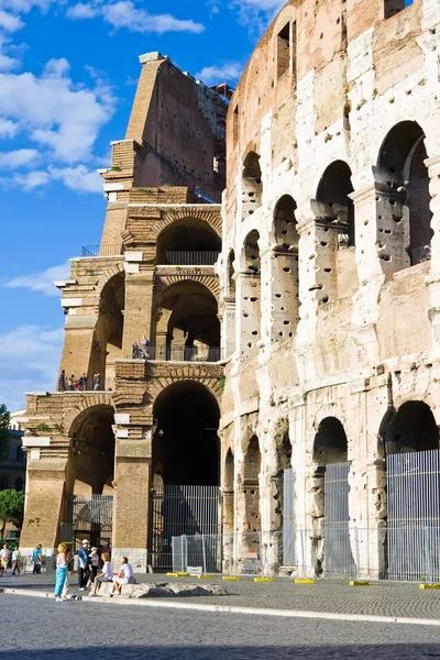 Parede do Coliseu Romano — Fotografia de Stock