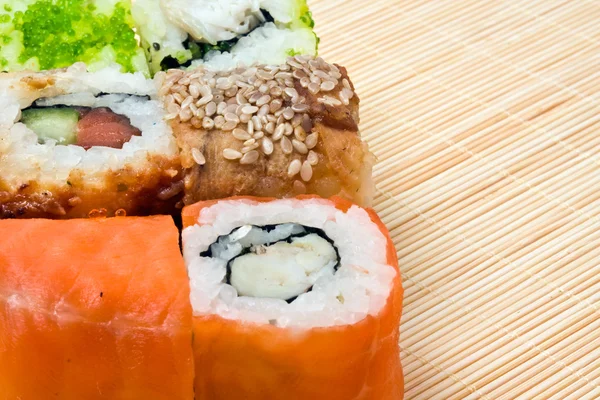 Rouleaux de sushi — Photo