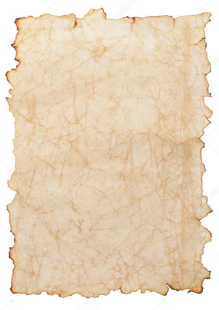 Aged paper