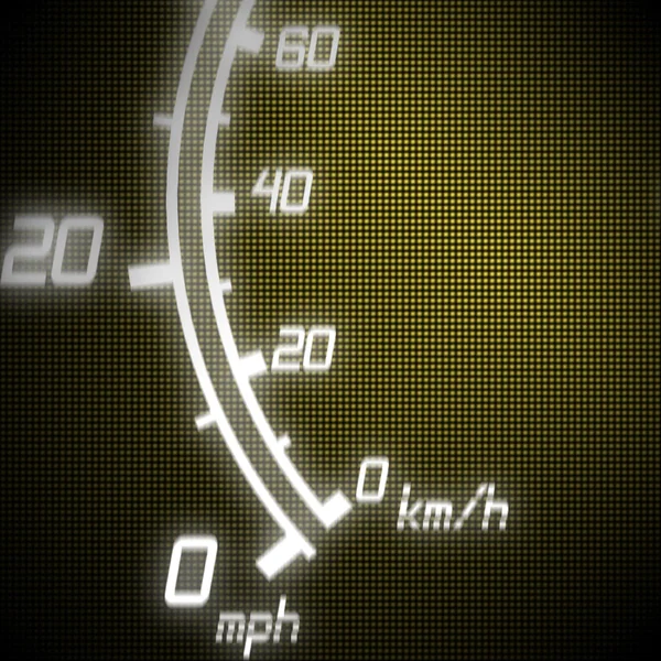 Part of futuristic speedometer — Stock Photo, Image