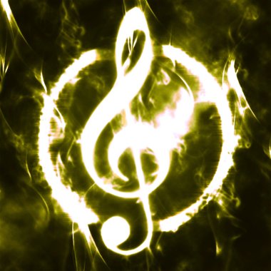 Music sign clipart