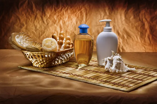 Skincare items set — Stock Photo, Image