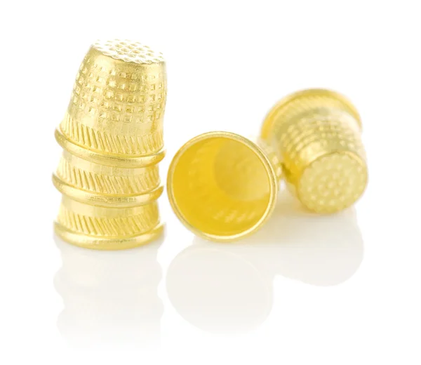 Golden Thimbles — Stock Photo, Image