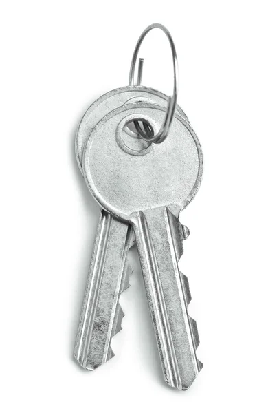 Klíče na kroužku — Stock fotografie