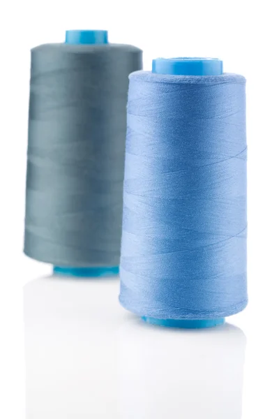 Two bobbin with thread — Stock Photo, Image
