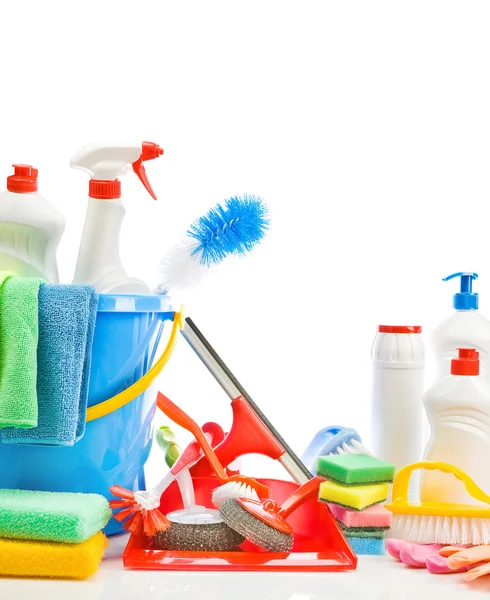 Copia l'immagine dello spazio degli accessori di pulizia — Foto Stock