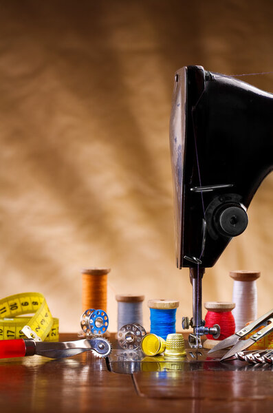 Copy space view on the sewing tools