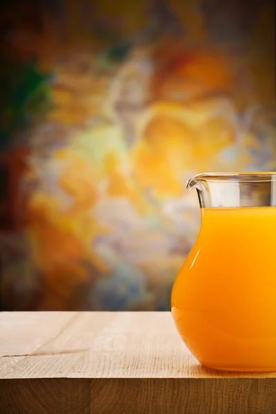 Jug of the oranges juice — Stock Photo, Image