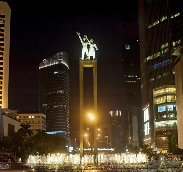 Statue de bienvenue à Jakarta — Photo