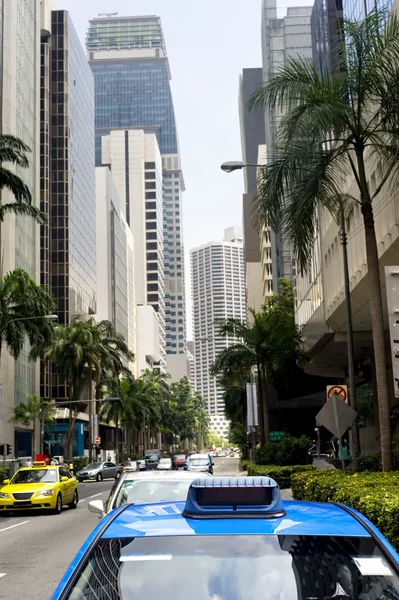Singapore taxi — Stock Photo, Image