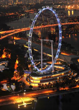 Singapore Flyer Singapore clipart