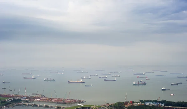 Hafen von Singapore — Stockfoto