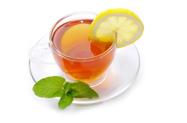 Tea on white — Stock Photo, Image